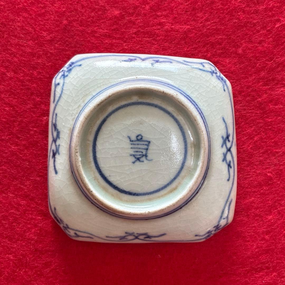 古伊万里　型摺　豆皿　小皿　江戸時代　②
