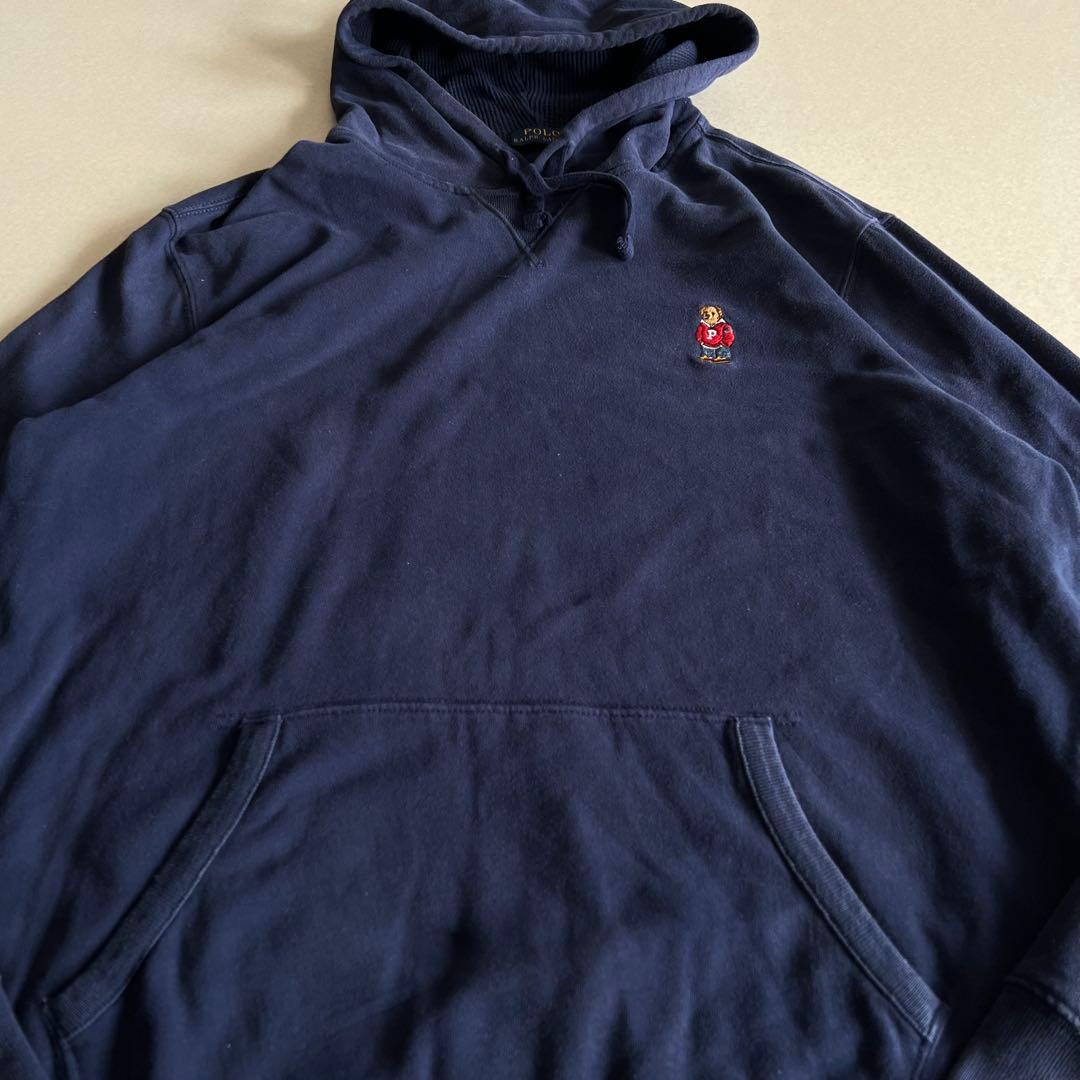 ポロ ラルフローレン ポロベア パーカー フード XL