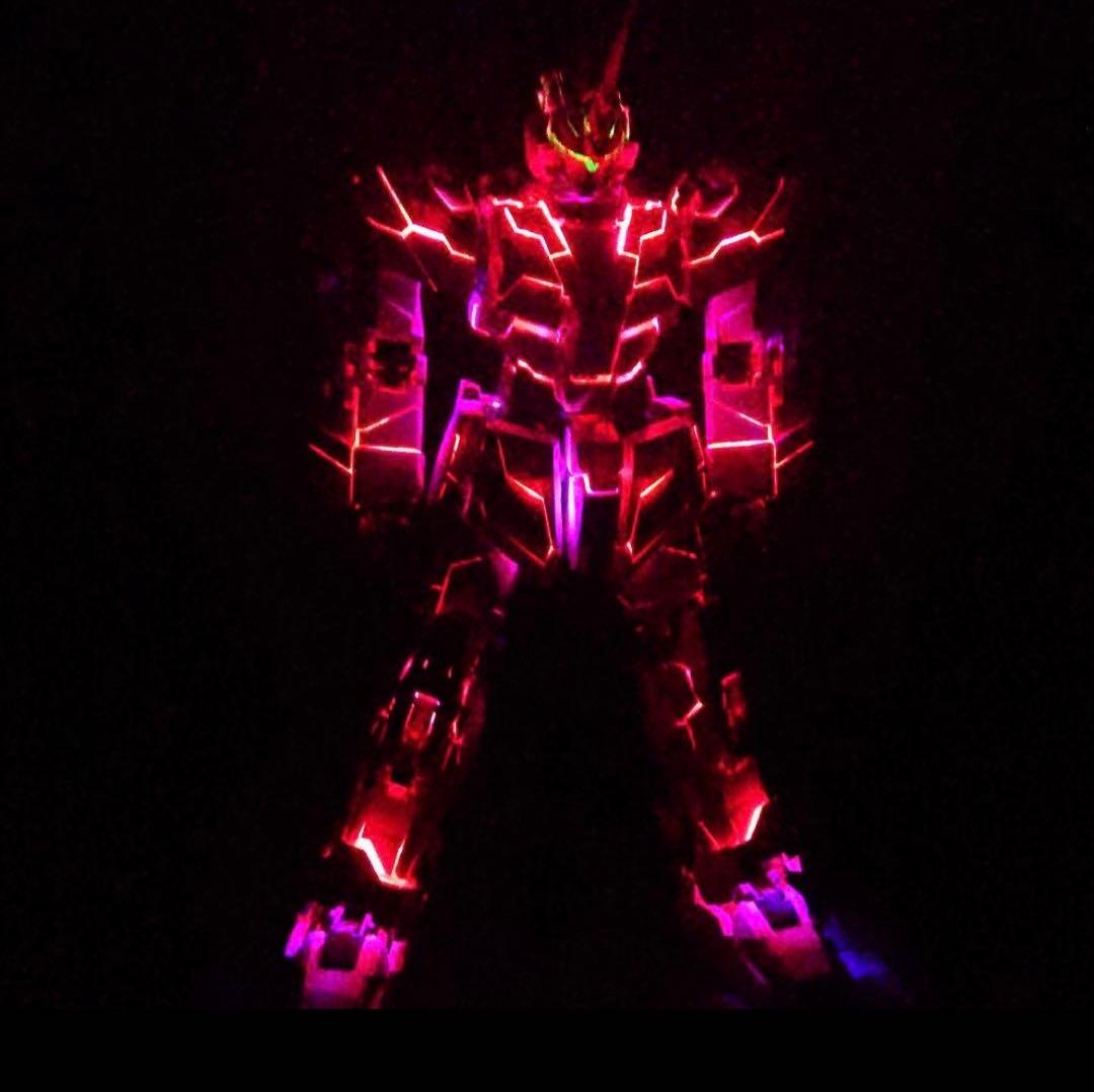即日発送 PG ユニコーンガンダム LED付き ジャンク クスィー - メルカリ