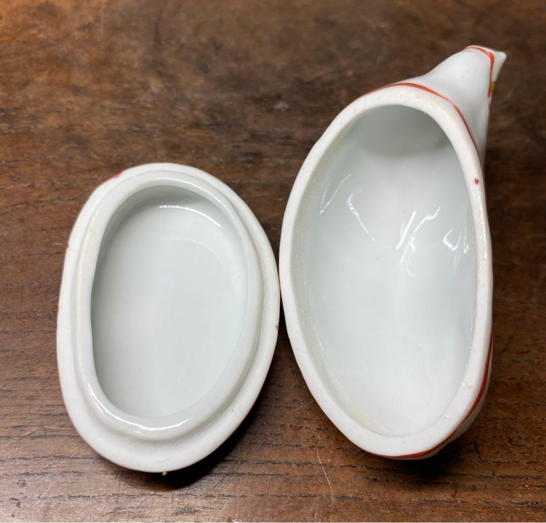 【茶道具】干支香合3点まとめ売り