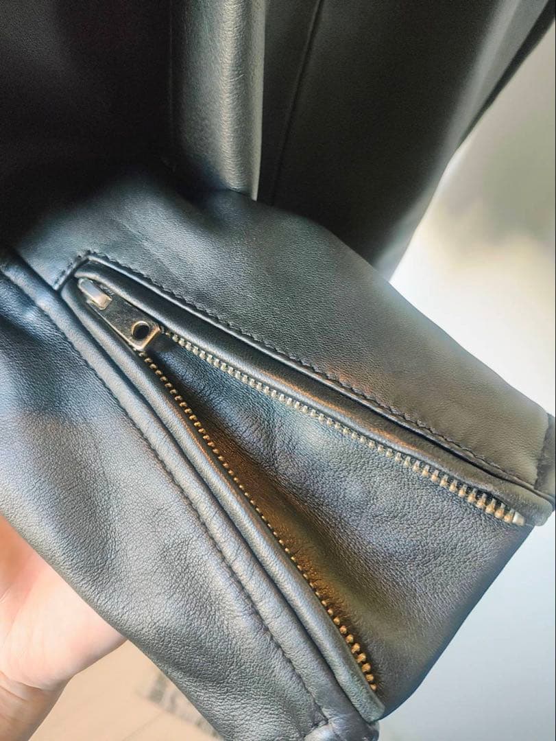 美品 タグ UNITED TOKYO レザー フーディー シングルライダース 1 楽天