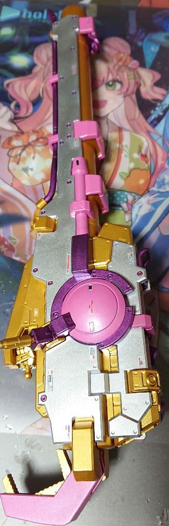 塗装完成品 RG Hi-νガンダム ハイパーメガバズーカランチャー