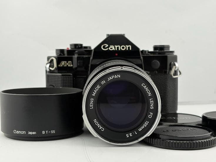 ☆極上品☆ キヤノン CANON A-1 ボディ/ FD 135mm F3.5