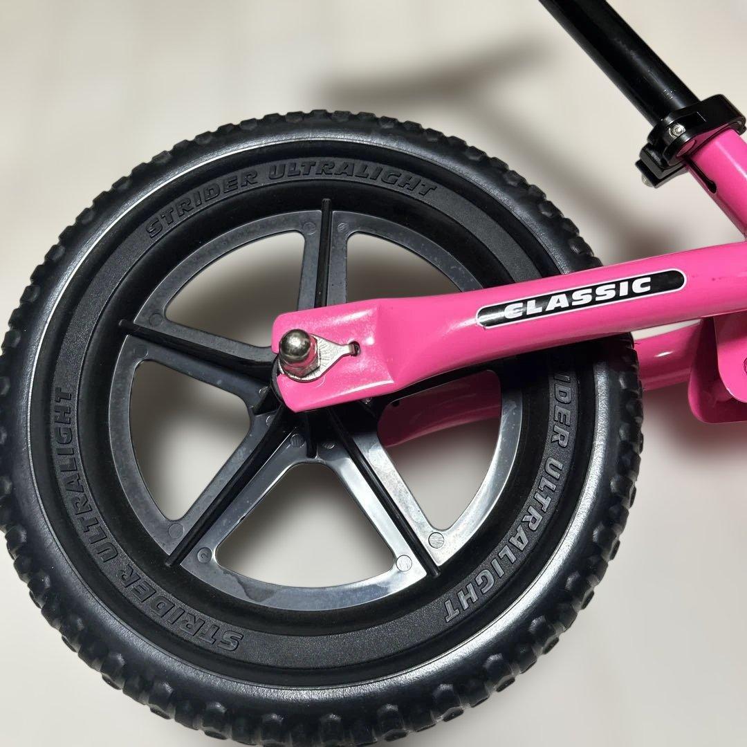 ストライダー STRIDER CLASSIC バランスバイク ピンク - メルカリ