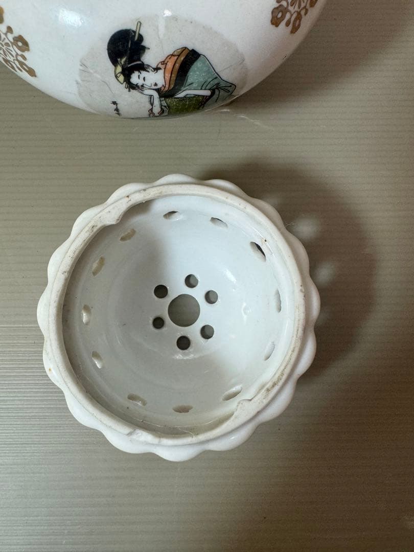 2796 薩摩焼 香炉 銘なし