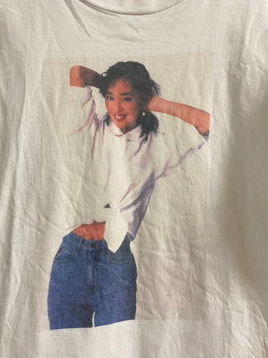 当時物 葉月里緒奈 Tシャツ L RIONA 写楽 ビンテージ 90s 希少