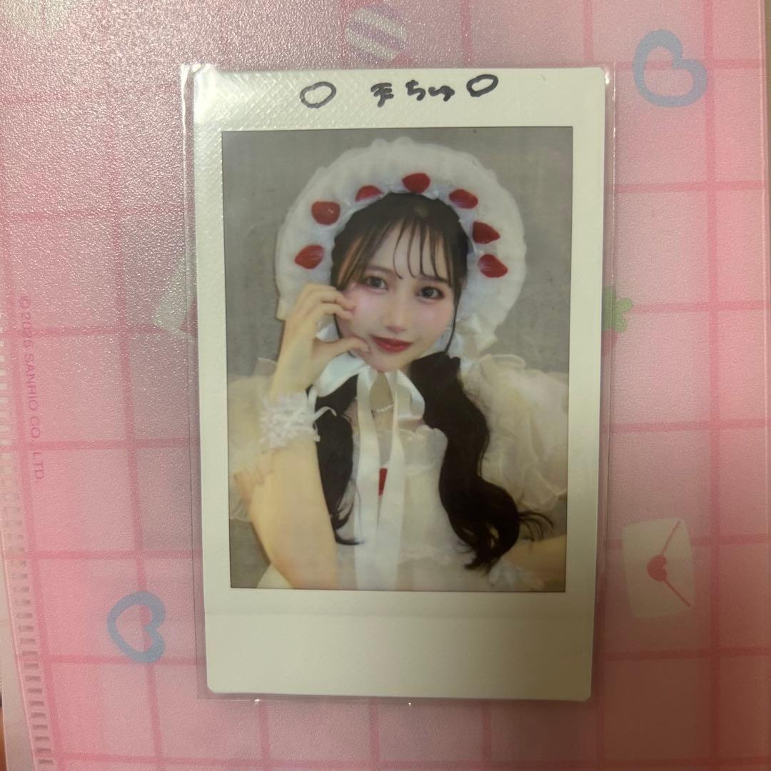 松本かれん 生誕ラッフル 直筆サイン入りチェキ FRUITS ZIPPER 松本