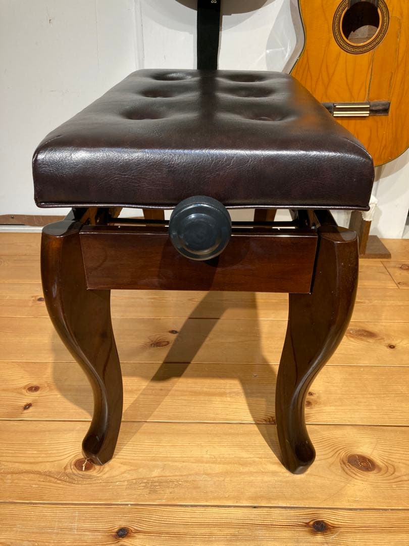 猫脚 ピアノ椅子 ピアノチェア 高さ調整 猫足 アンティーク調 ビンテージ風 ギ