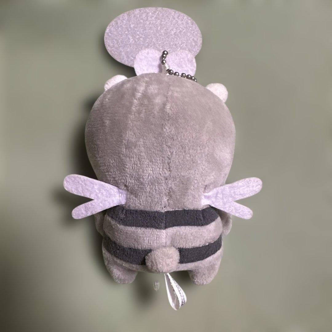 自分ツッコミくま　蚊　ぬいぐるみ