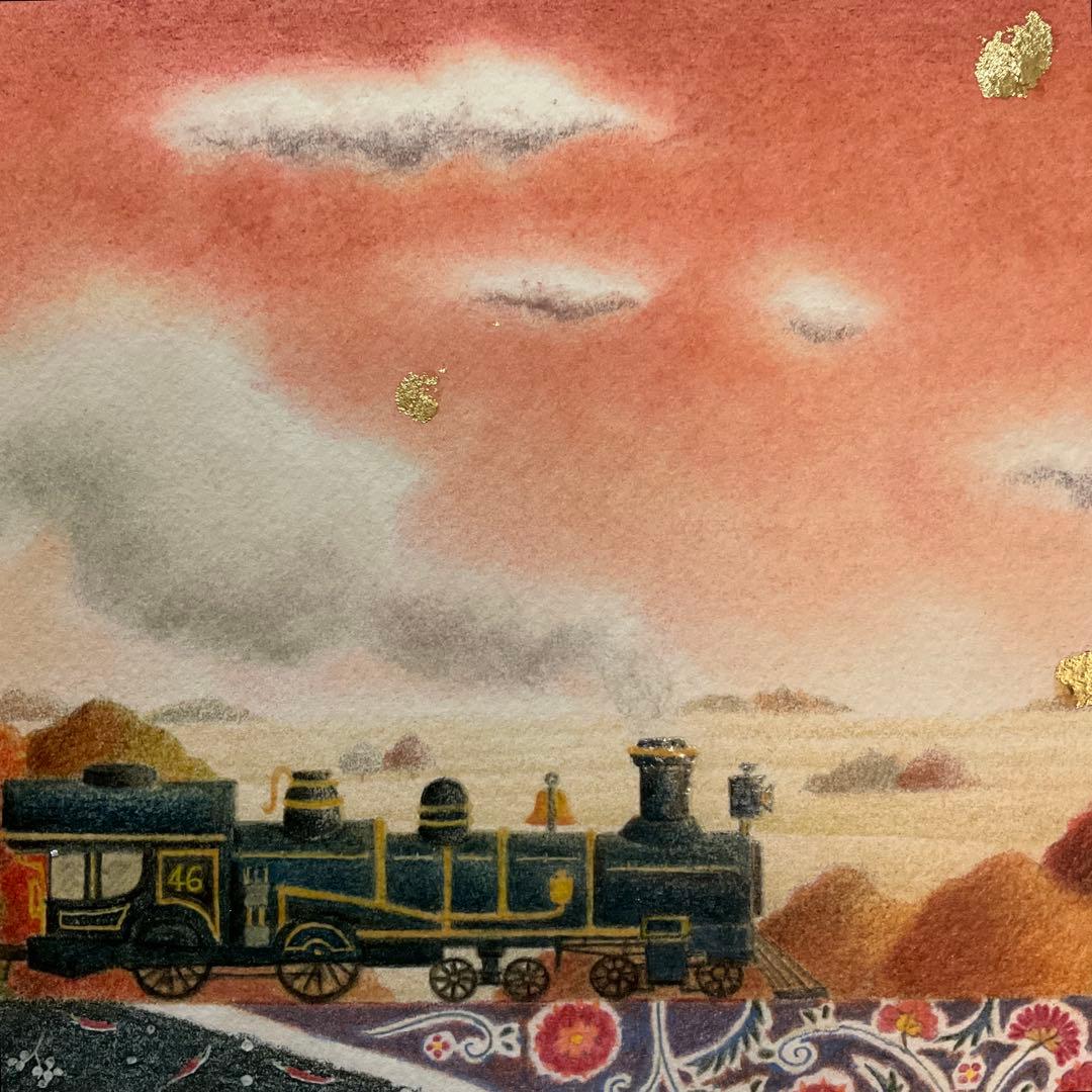 絵画・額縁・版画・渡辺美香子・夢の中へ・可愛い・お洒落・美術品