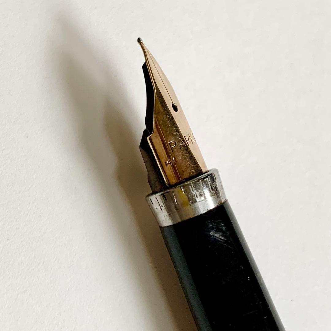 Parker 75 シズレ 刻印あり K14 スターリングシルバー 万年筆