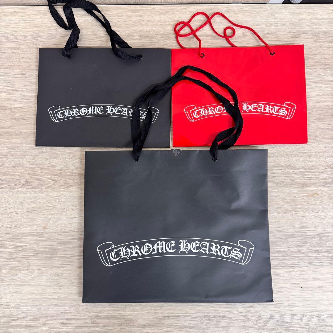 CHROME HEARTS ショッパー 3枚セット - メルカリ