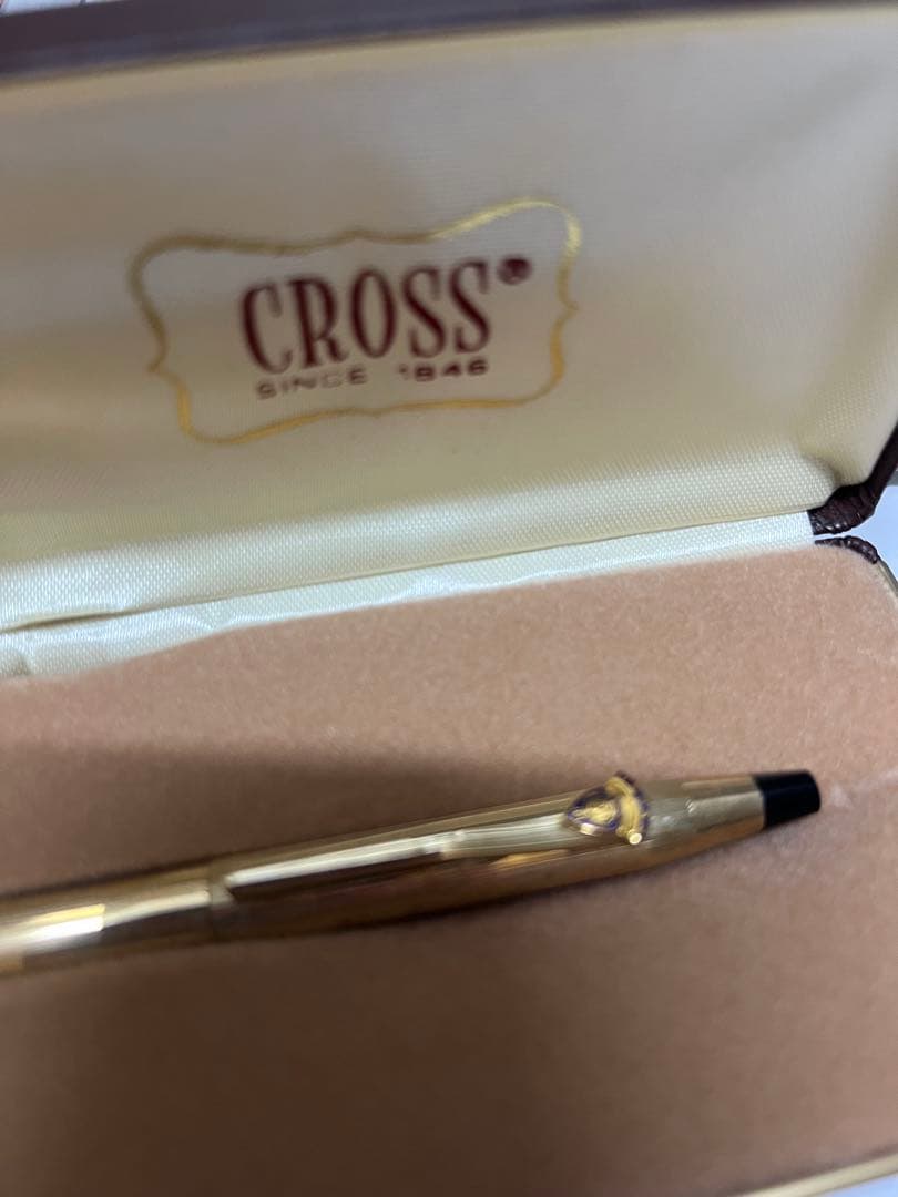 お値下げ！CROSSボールペン 10кт.GOLD FILLEDアンティーク CROSSボールペン 10кт.GOLD FILLEDアンティーク お値下げ！CROSS