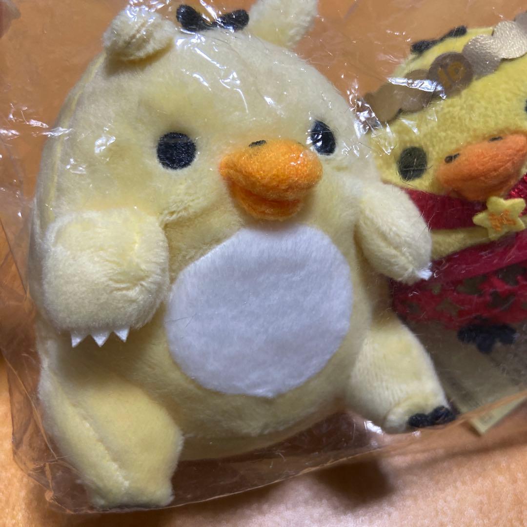 リラックマ　キイロイトリ ムービー　てのり ぬいぐるみ セット キイロイトリマン