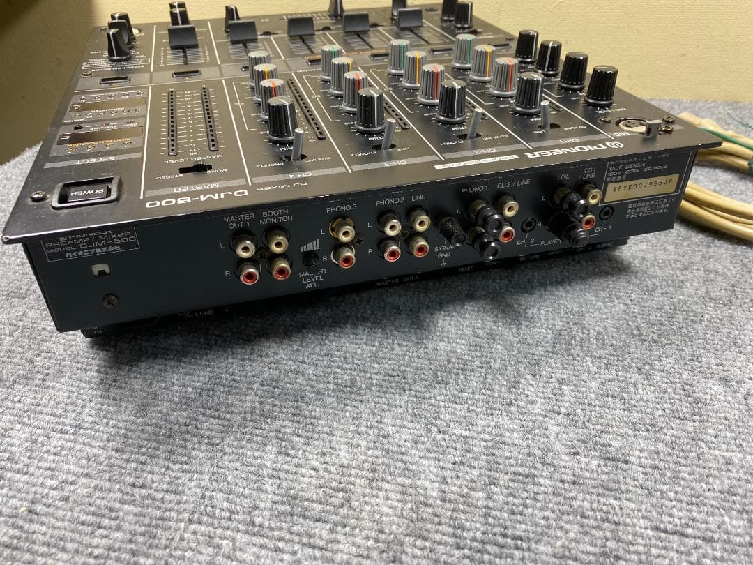 pioneer dj パイオニアDJM500