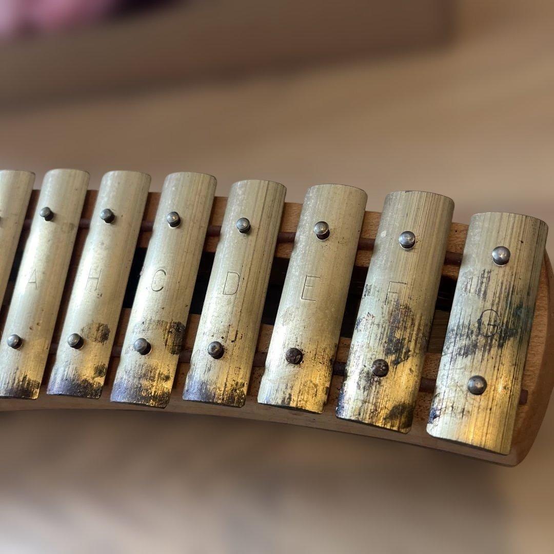 アウリス社 グロッケンシュピールダイヤトニック 鉄琴 12音 109-5