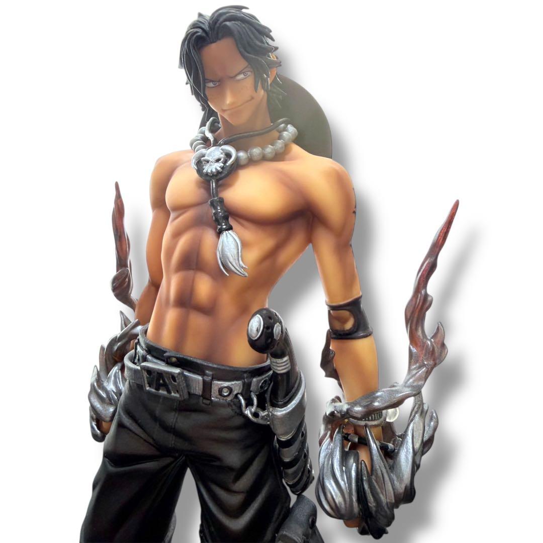 ワンピース グランディスタ エース リペイント加工 シルバー