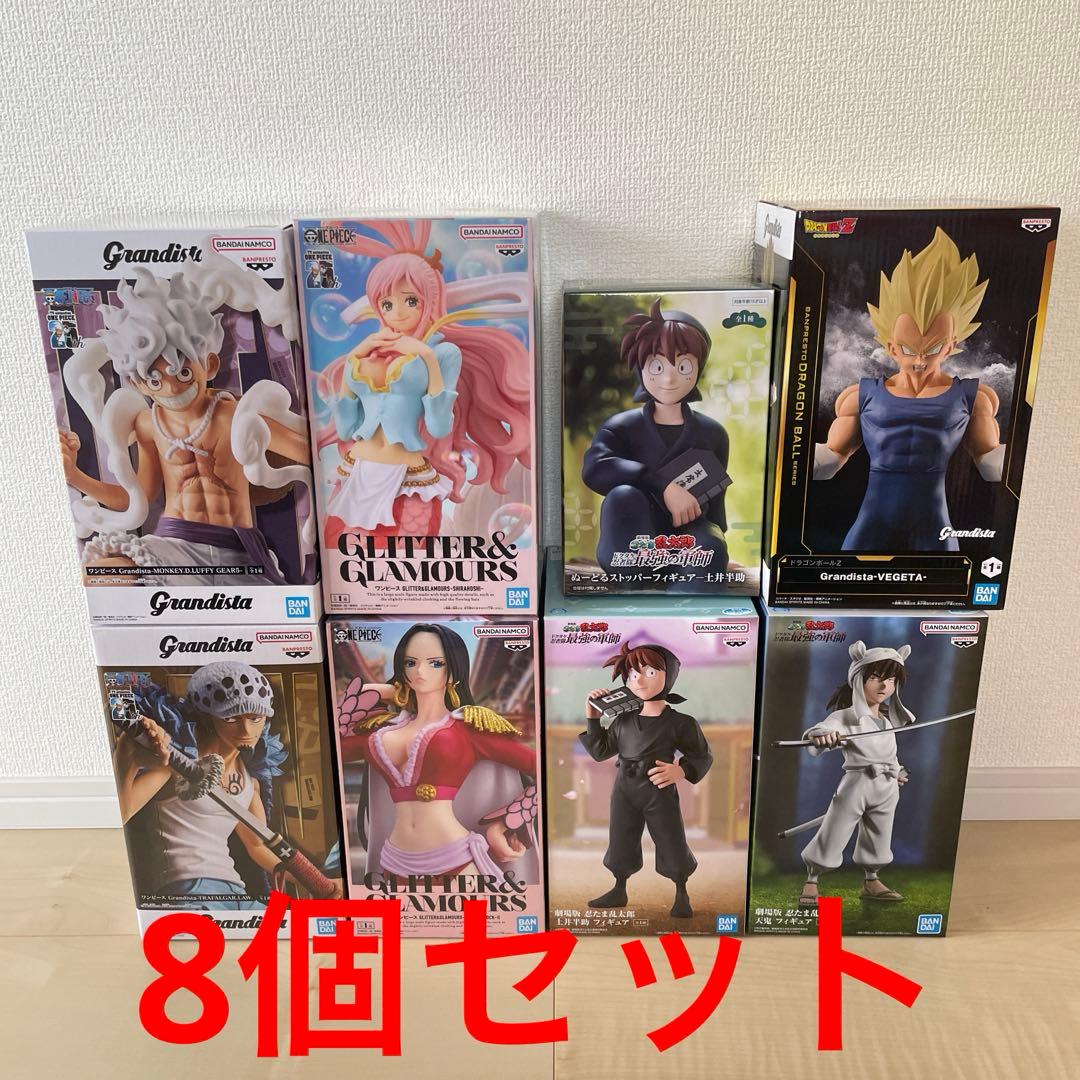 ワンピース 忍たま乱太郎 ドラゴンボールZ フィギュア8点セット - メルカリ