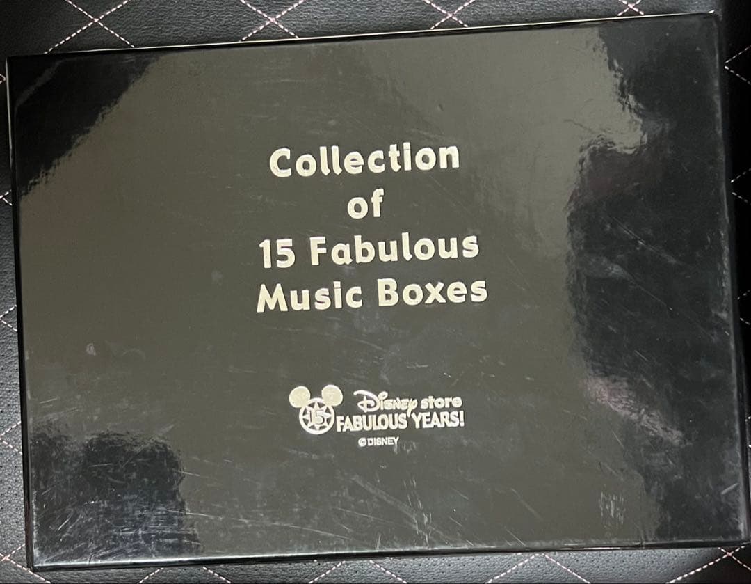 Disney store 15周年 ミニオルゴール 15個セット