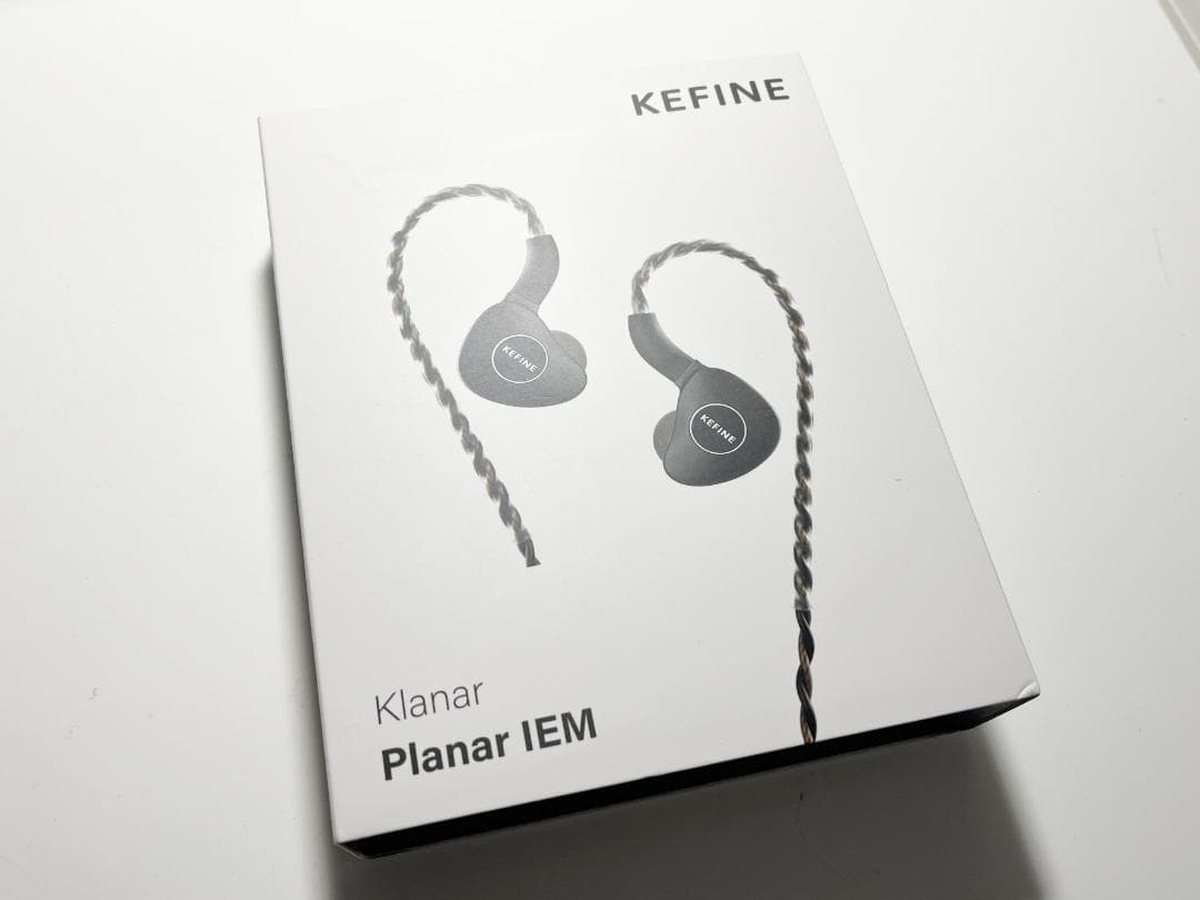 KEFINE Klanar 平面磁気ドライバー リケーブル可能イヤホン