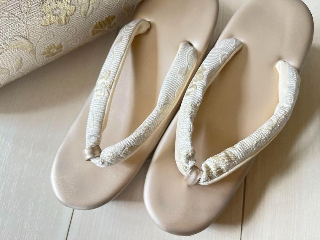 専用◆京都華心◆草履バッグセット ふくれ織り　 留袖 礼装 成人式　 結婚式　M