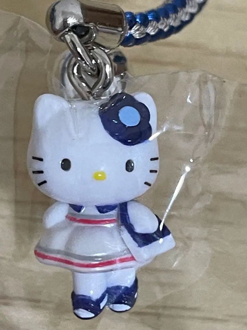 レア ご当地根付ハローキティ 横浜元町バージョン　2005 未使用