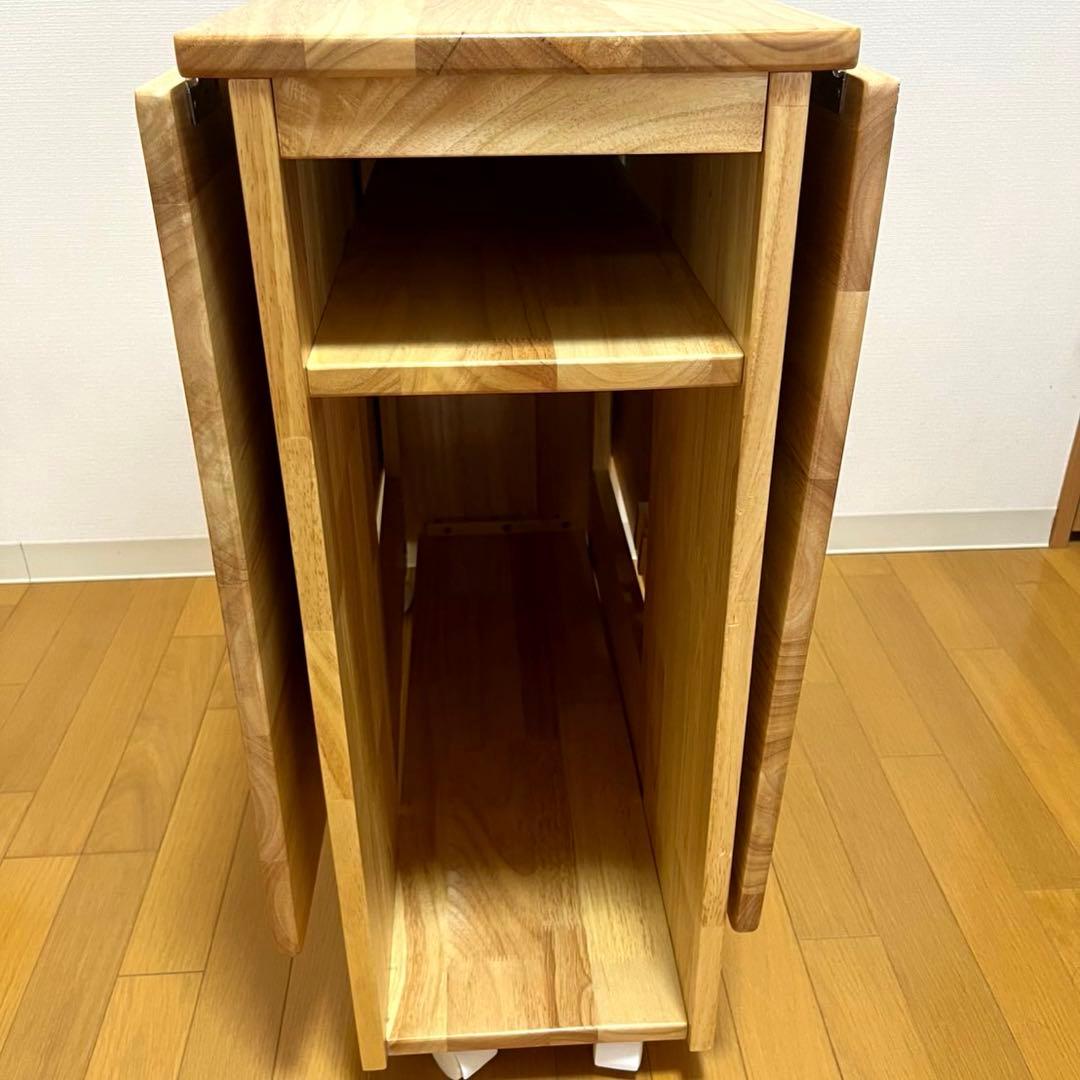 【PON】LOWYA バタフライテーブル 折りたたみダイニングテーブル