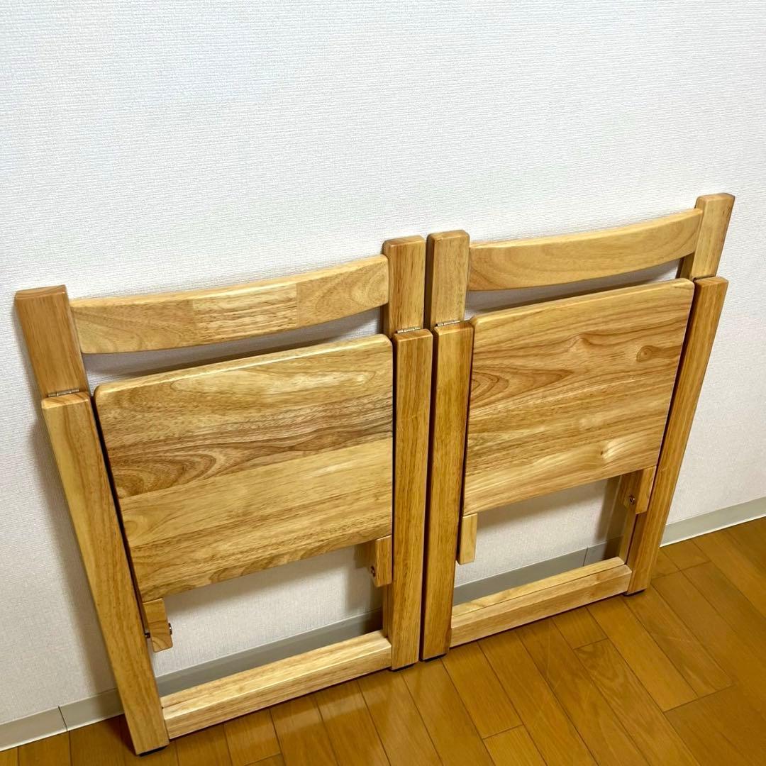 【PON】LOWYA バタフライテーブル 折りたたみダイニングテーブル