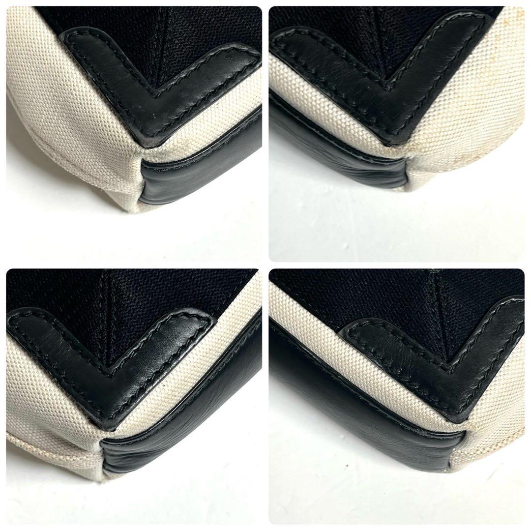 【美品✨】バレンシアガ ネイビーカバス XS 2way ハンドバッグ キャンバス