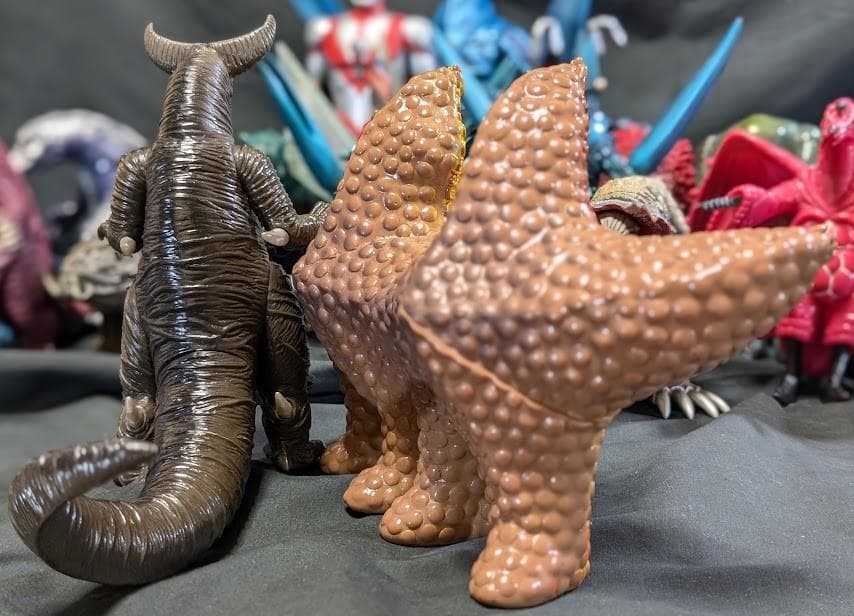 ウルトラマンパワード＆登場怪獣・宇宙人（バンダイ）ソフビ