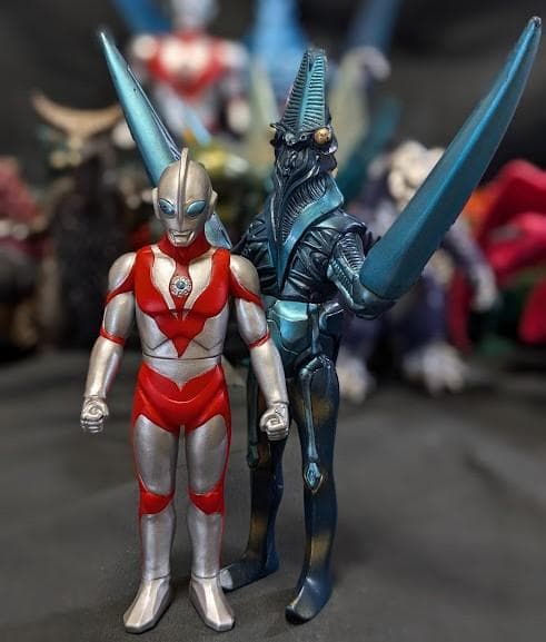 ウルトラマンパワード＆登場怪獣・宇宙人（バンダイ）ソフビ