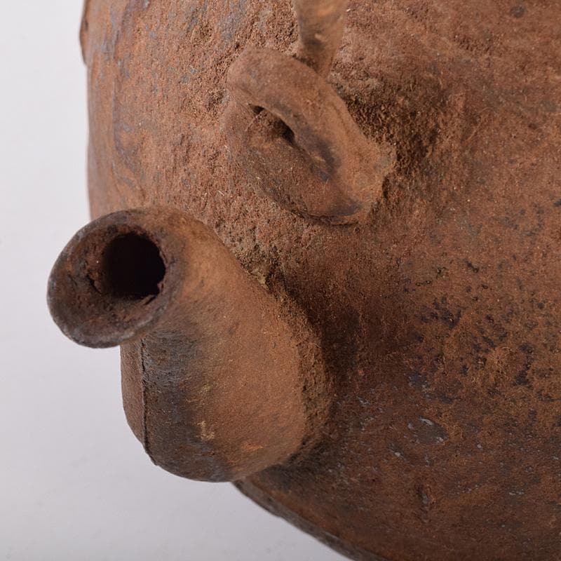 RITAO CHAN05様専用 名人井上造 山水文 鉄瓶 鉄釜 F R8039