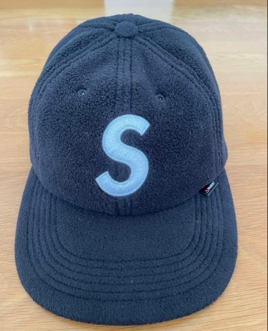 Supreme フリースキャップ ブラック