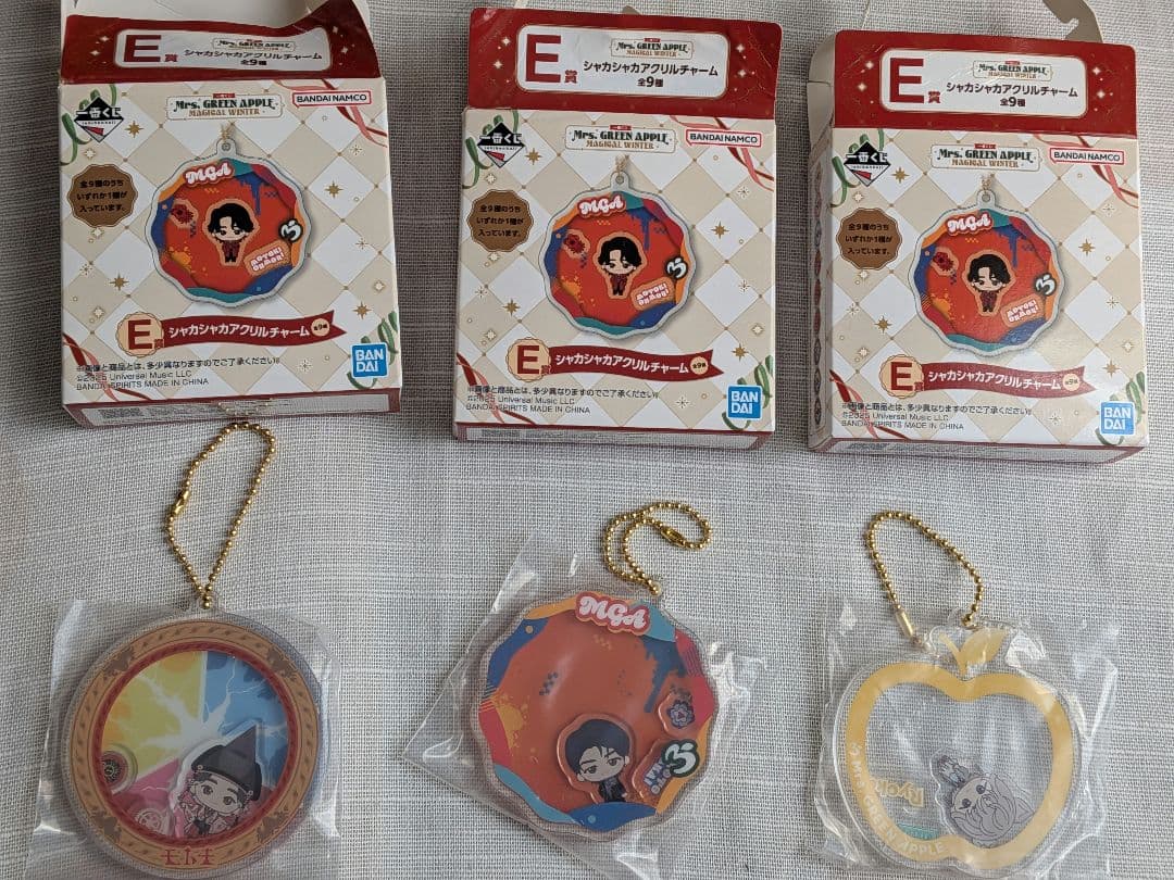 Mrs. GREEN APPLE　一番くじＡ.C.Ｅ.F．G.Hラストワン14点