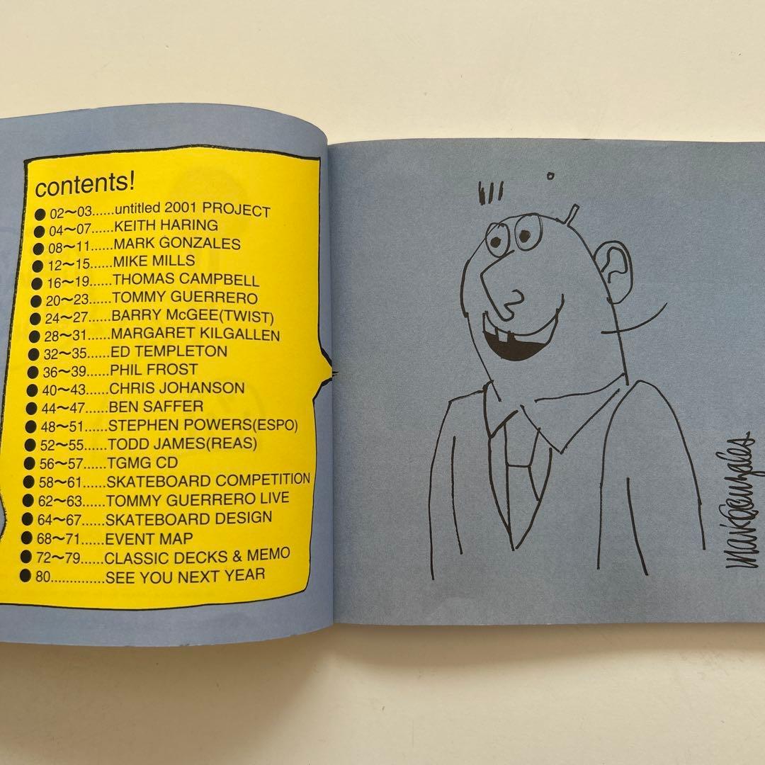 untitled 2001」ストリートアートイベント 本、ステッカー untitled