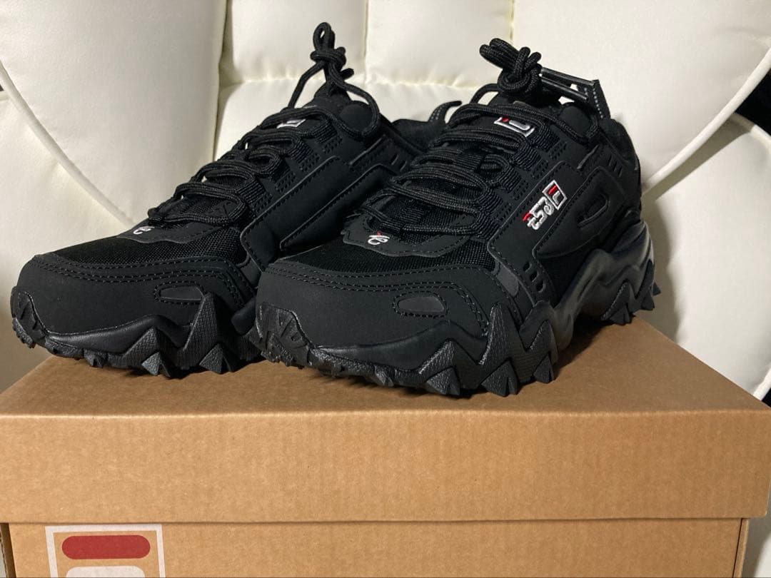 そらる×FILAコラボスニーカー【Black】サイズ23.0cm