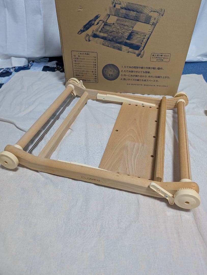 クロバー 手織り機 咲きおり　DVD付き