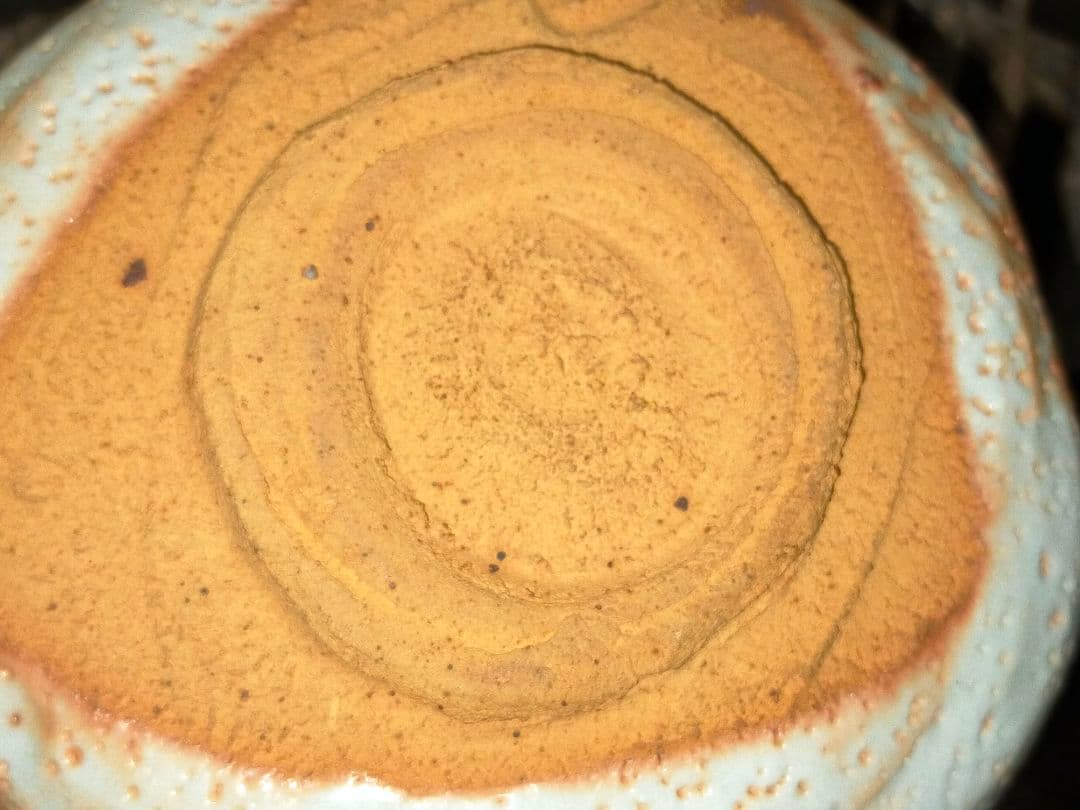 ♥美濃焼♥　志野　茶碗　在銘　茶道具　骨董　古玩