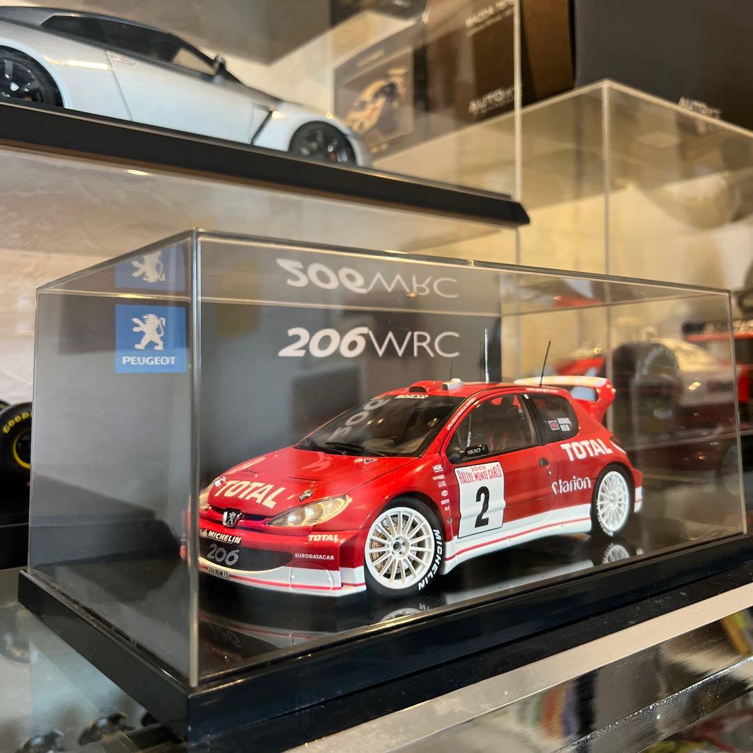 AUOTart製1/18 2003年プジョー206 WRC/リチャードバーンズ