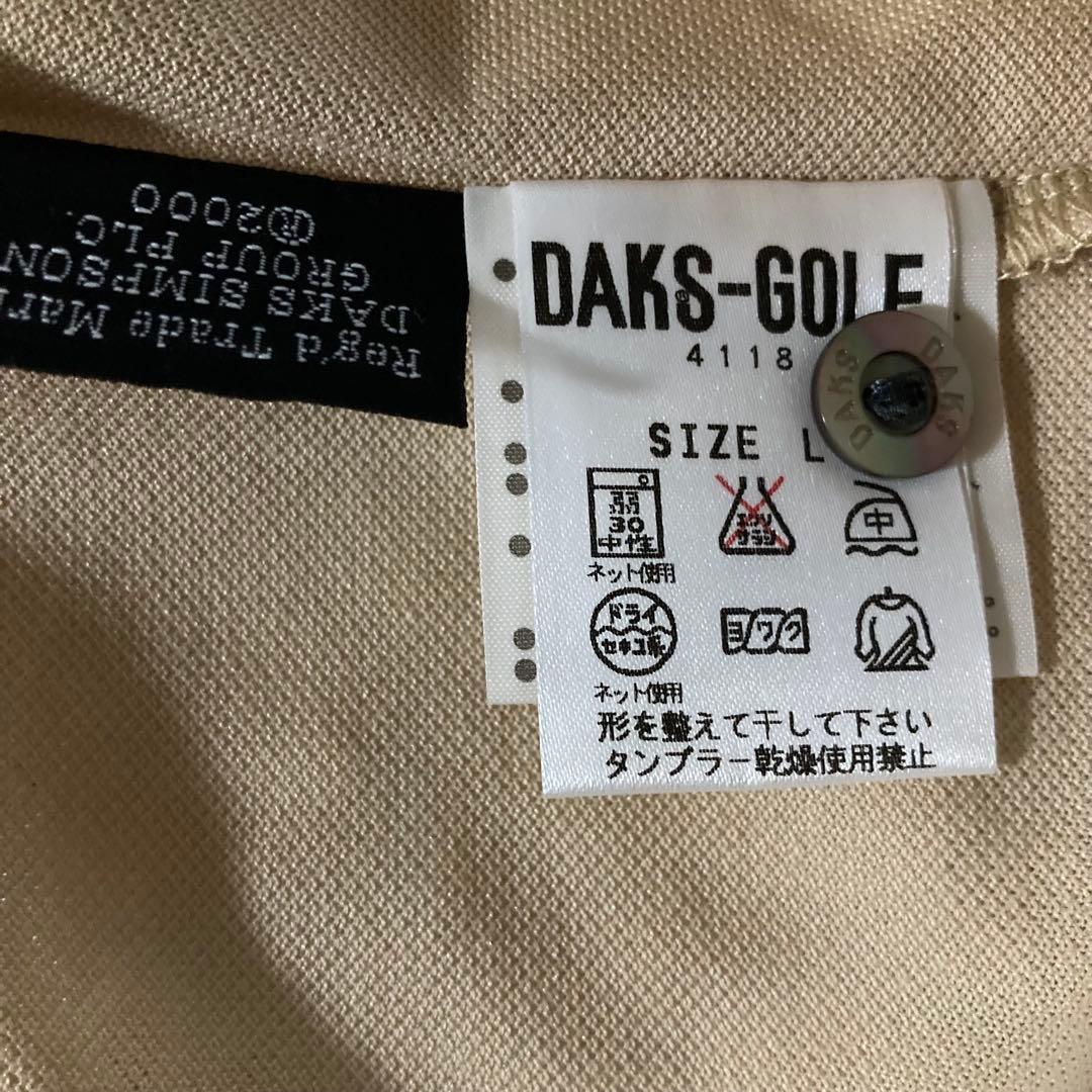 DAKS GOLF ポロシャツ　L