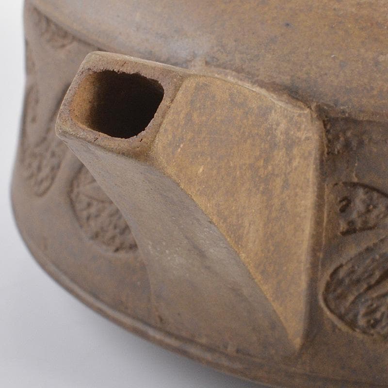 中国 顧景舟銘 紫砂 朱泥 急須 茶壷 V R6903