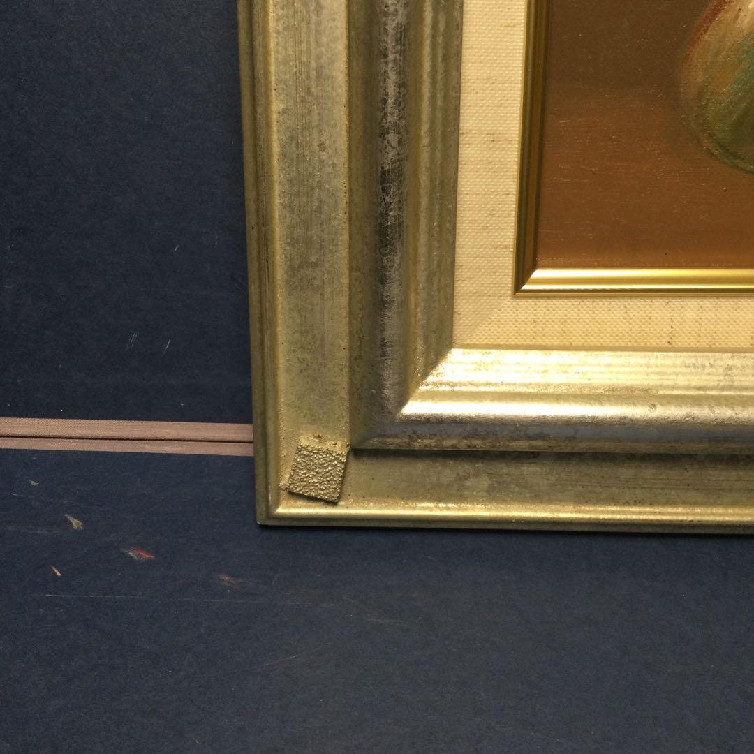 yqjgc専用　　　　　有馬　久ニ　「被せ焼徳利と白椿　」　油彩　s m サイズ