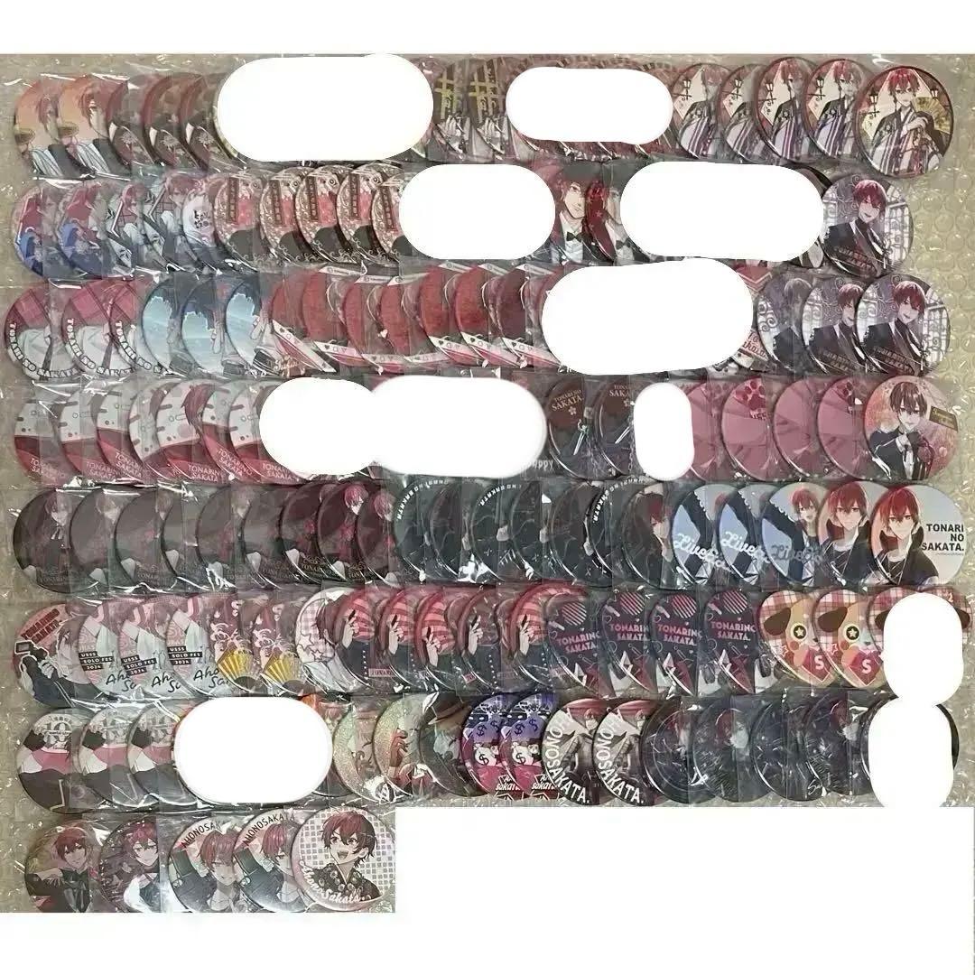 浦島坂田船 あほの坂田 となりの坂田 RED 詐欺師 しまさか 缶バッジ