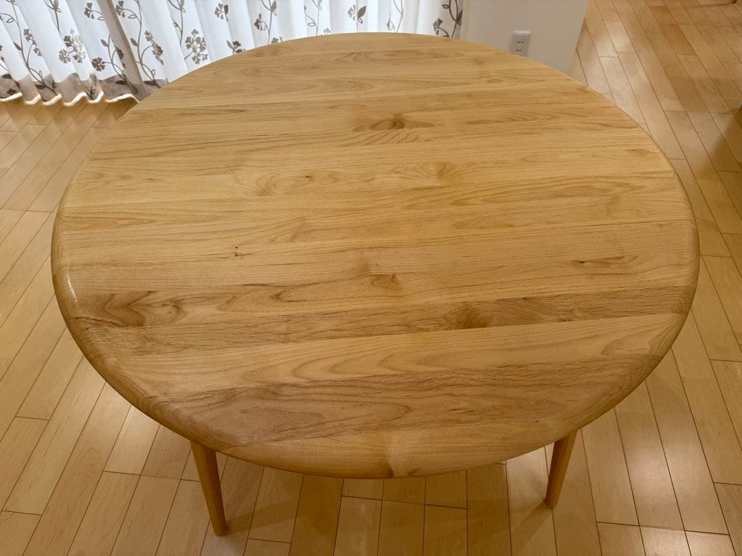 MOMO NATURAL モモナチュラル 円形 ダイニングテーブル 110