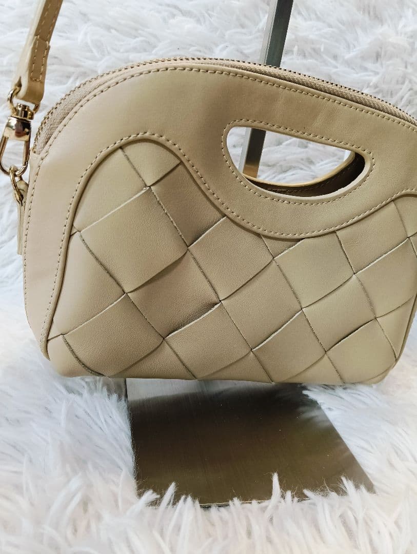 PELLICO ペリーコ アネッリイントレチャート ミニミー　ベージュ