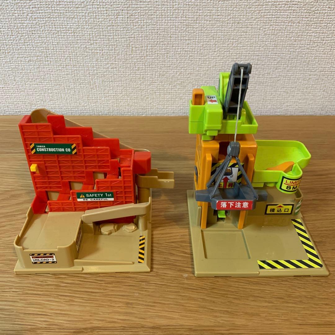 【トミカ】 建設現場 プレイチャージシリーズ×3 キャリアカー ５点＆工事車両