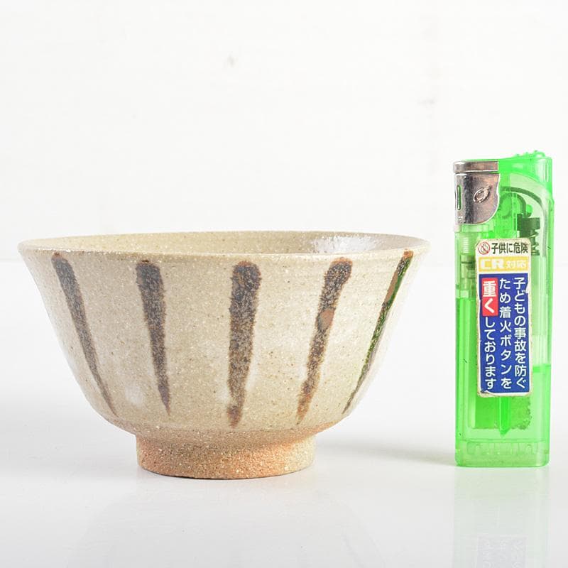 煎茶道具 瀬戸焼 陣出窯 澤田酔云作 線文 湯呑 十客