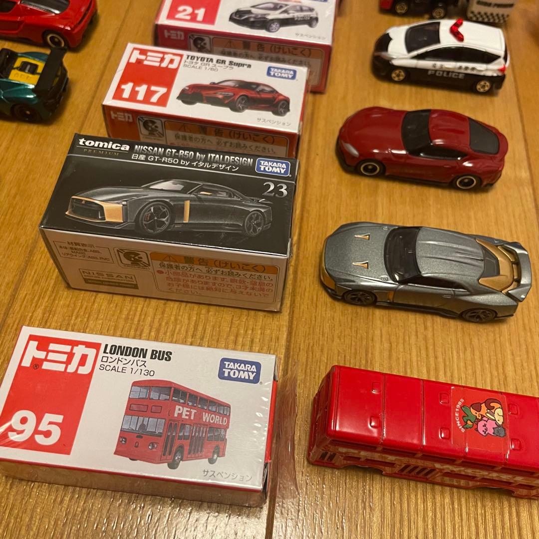 【TOMICA】トミカ等109台！まとめ売り　箱付きドリームトミカ入り！