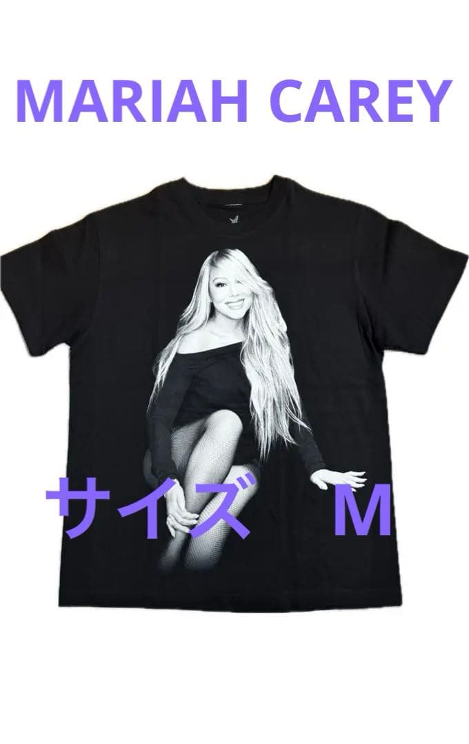 新品】MARIAH CAREY 黒 Tシャツ 2025 M マライアキャリー - メルカリ