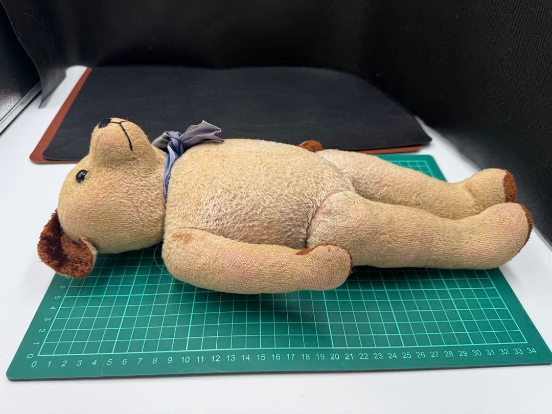 処分価格‼️フランス アンティーク テディベア 長期保存 - メルカリ